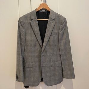 Express Men’s Grey Producer Suit